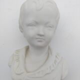 Buste enfant en biscuit, Capodimonte
