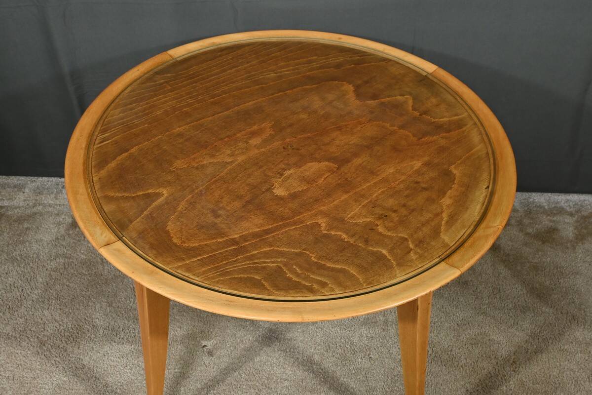 Beech and alder coffee table – 1960