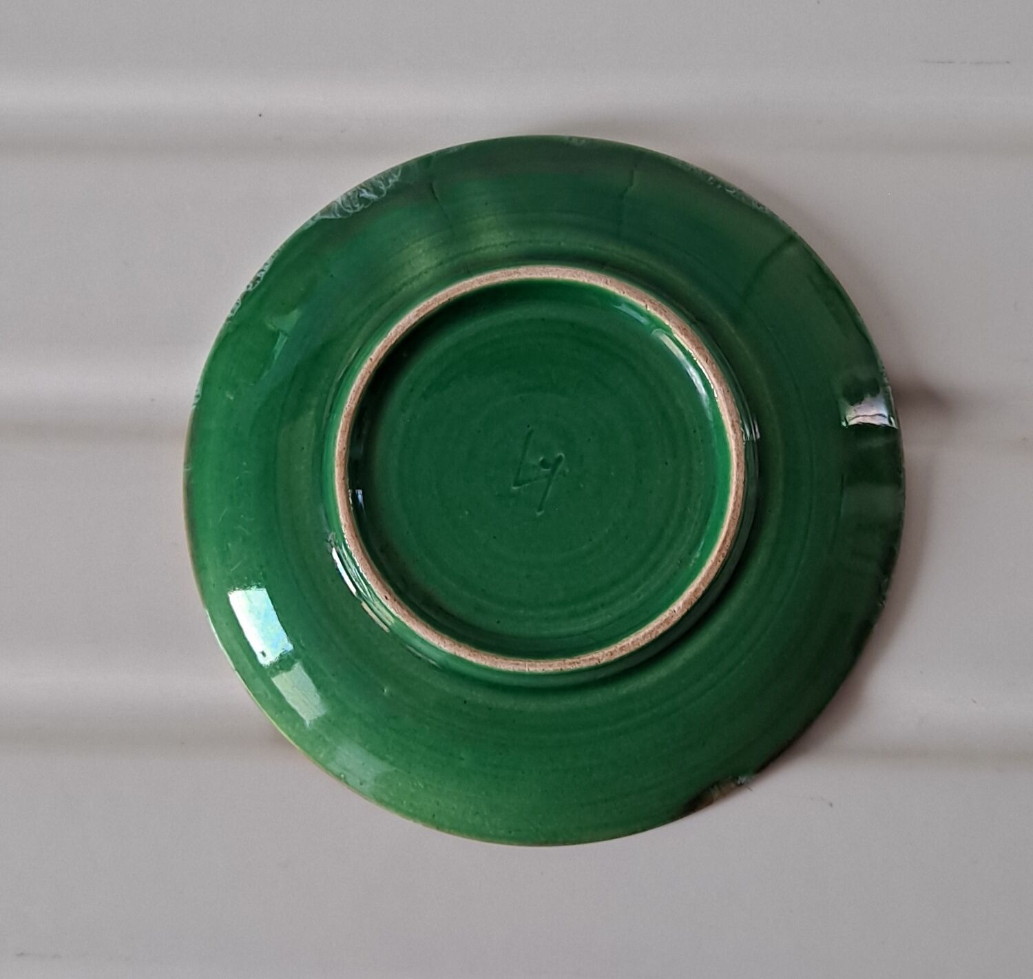 Vallauris style saucer cup