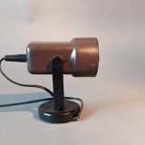 West Germany adjustable wall light in brown metal vintage 1960/1970.
