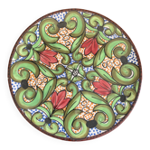 Assiette decorative Saljo Crespo