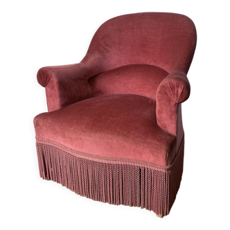 Toad armchair with vintage bangs