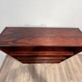 Scandinavian bookshelf made of Rio rosewood Denmark