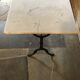 Table bistrot en marbre