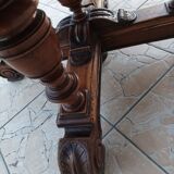 renaissance walnut table 19th century