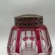 Art Deco flower holder in crystal from Val Saint-Lambert