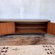 Enfilade vintage hifi tv stand compass feet