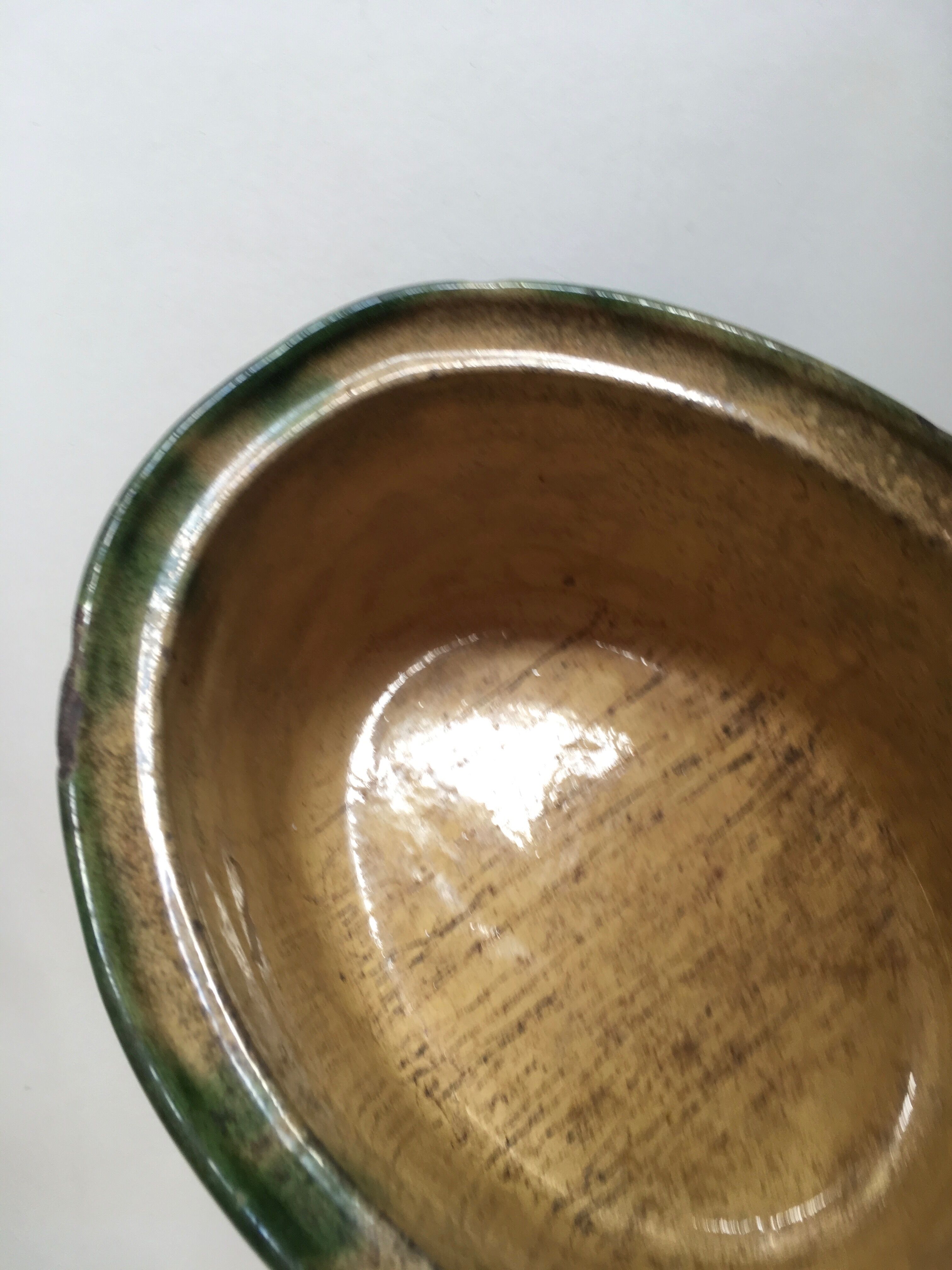 Ground soil dish 19th L'Herminé in Orchies