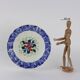 Antique ceramic plate from Mondovì, Italy, 19th century