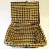 Vintage picnic basket