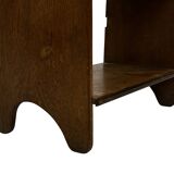 Art Deco Oak compact bookcase minimalist design