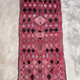 Red Boujad Moroccan rug - 355 x 128 cm