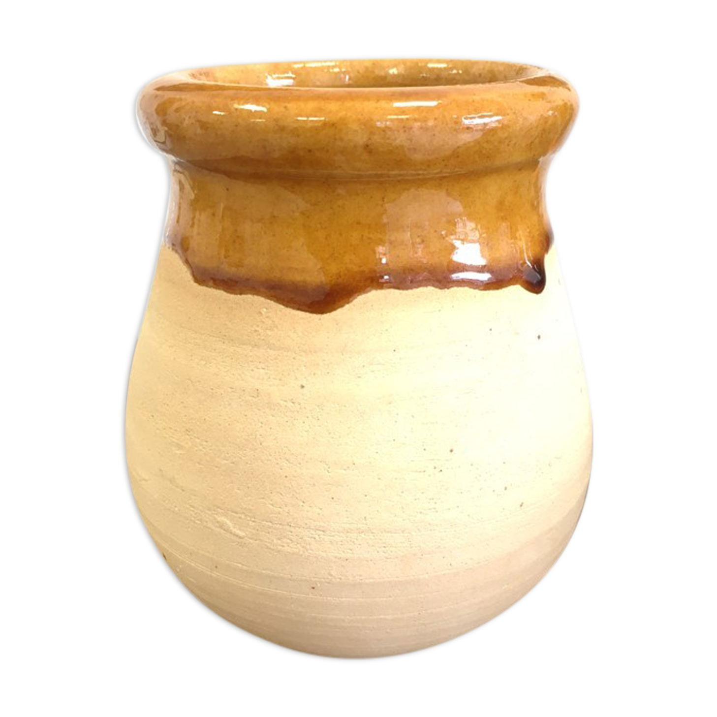 Terracotta pot signed Biot