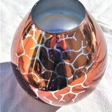 DESIGN VASE in copper gold glass color