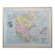 Imprimée en 1878, L'Amérique du Nord.