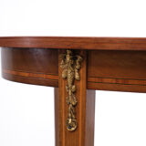 Antique oval france center table, 1870
