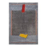 Tapis en laine tufté à la main moderne Tisca France années 1980