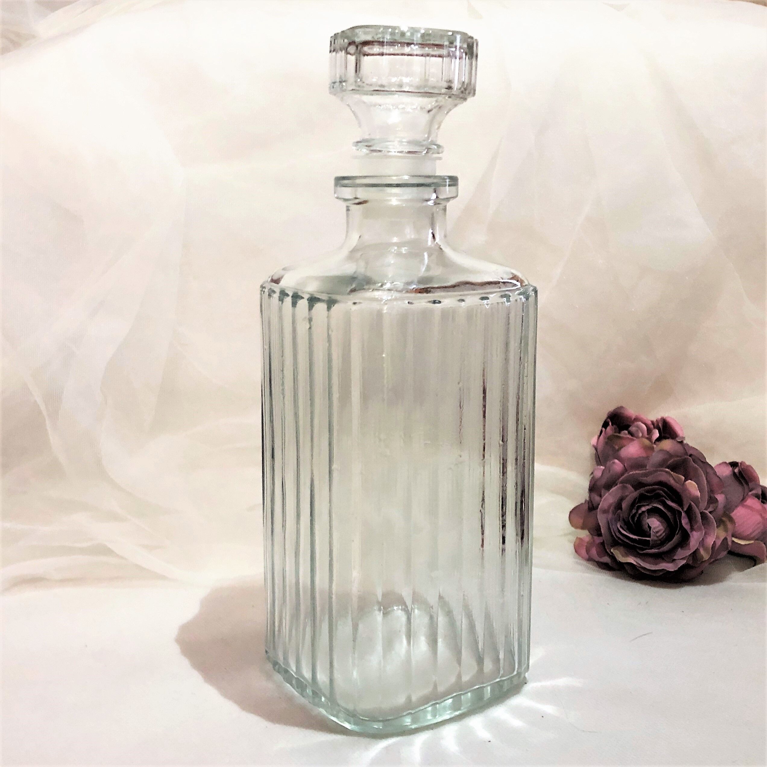 Whisky decanter or glass decanter retro France vintage style