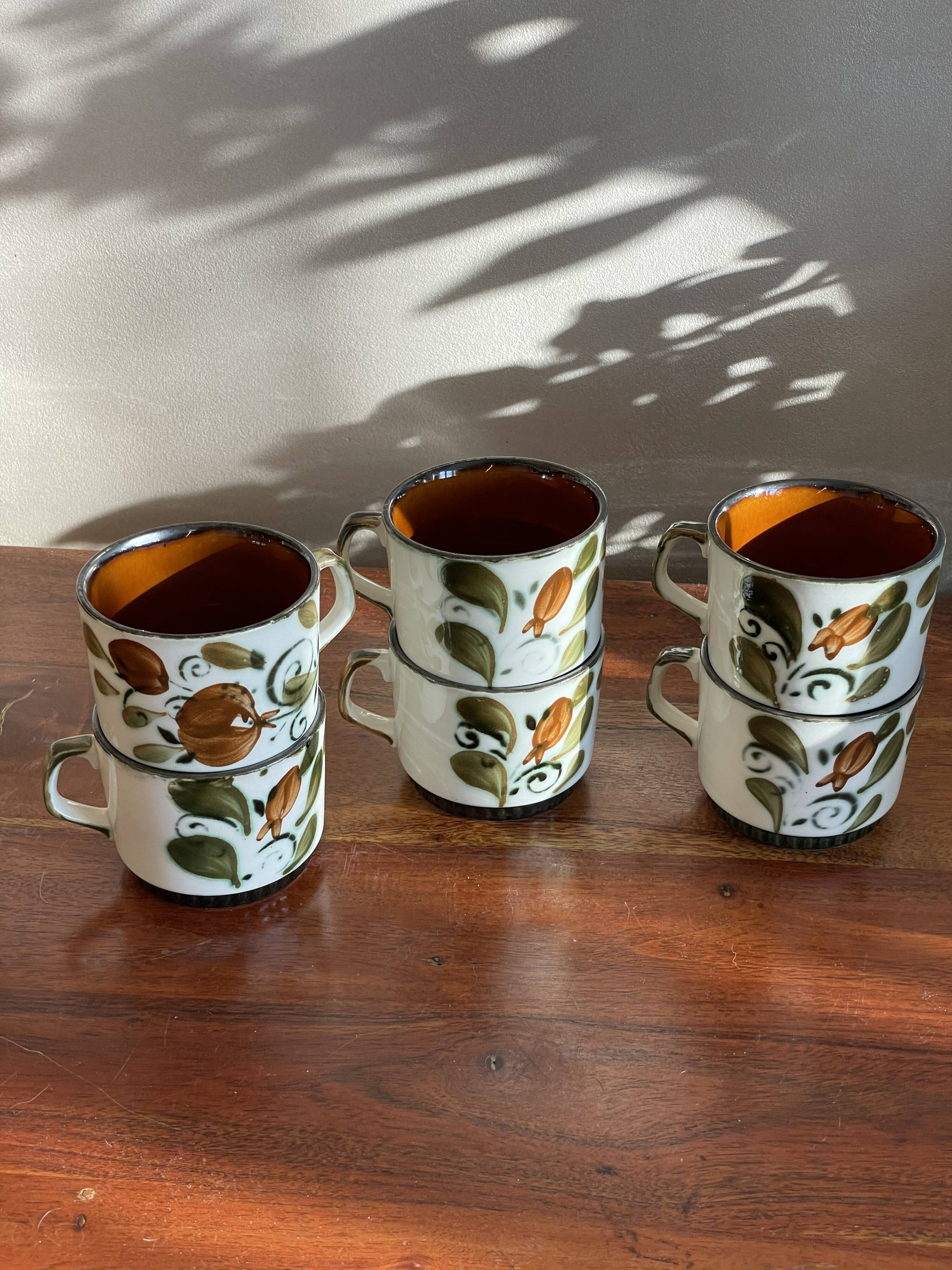 6 tasses bistrot Boch Belgique