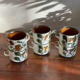 6 cups bistro Boch Belgium