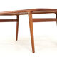 Table basse en teck danois 'Fugslev' - restaurée - bois de teck