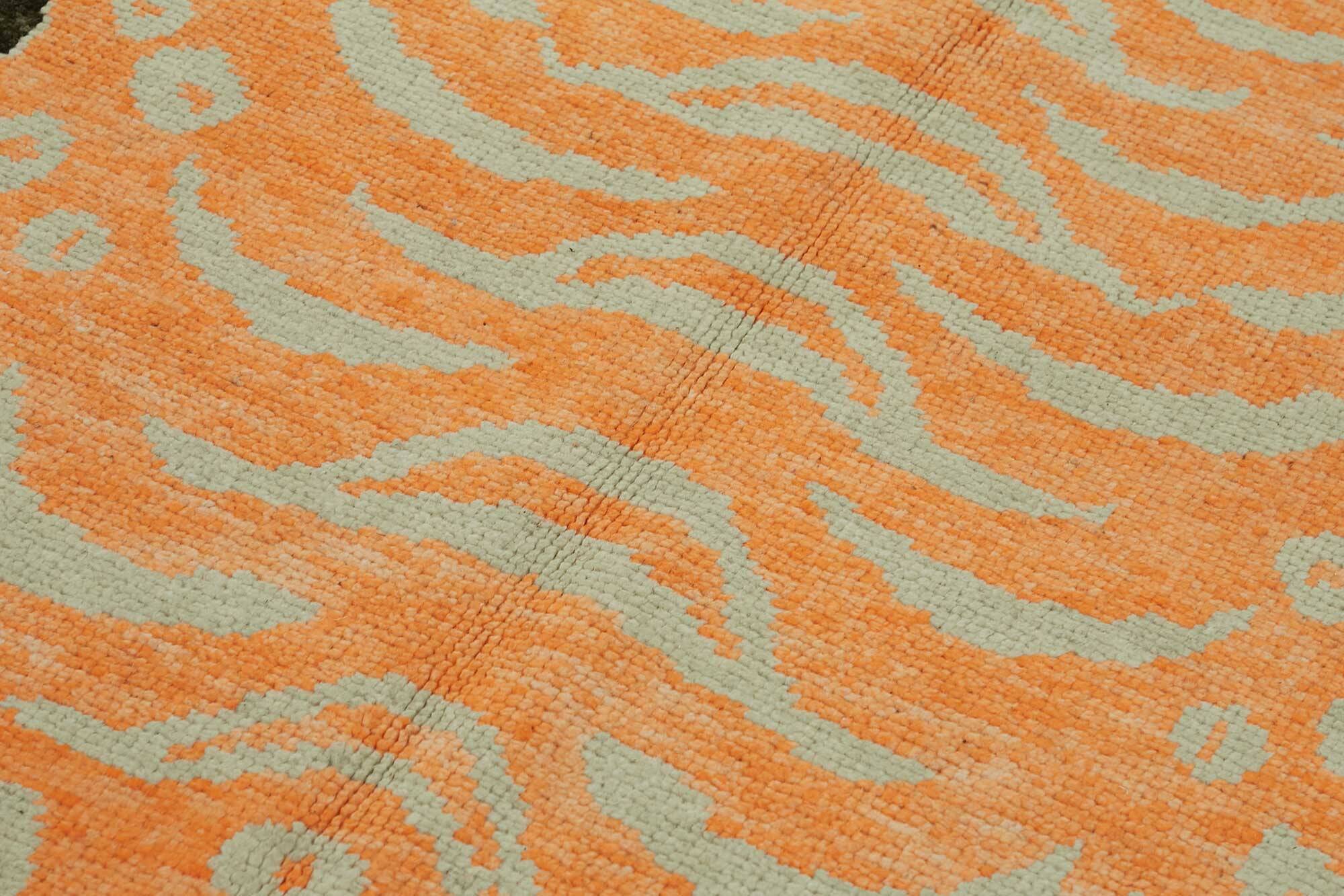 Turkish Handknotted Wool Tiger Rug  130 cm x 208 cm