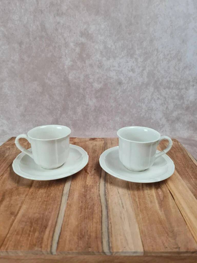 Two cups & saucers Villeroy & Boch – Manoir