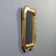 Antique cabaret mirror in gilded wood, Italy, mid-19th century.
