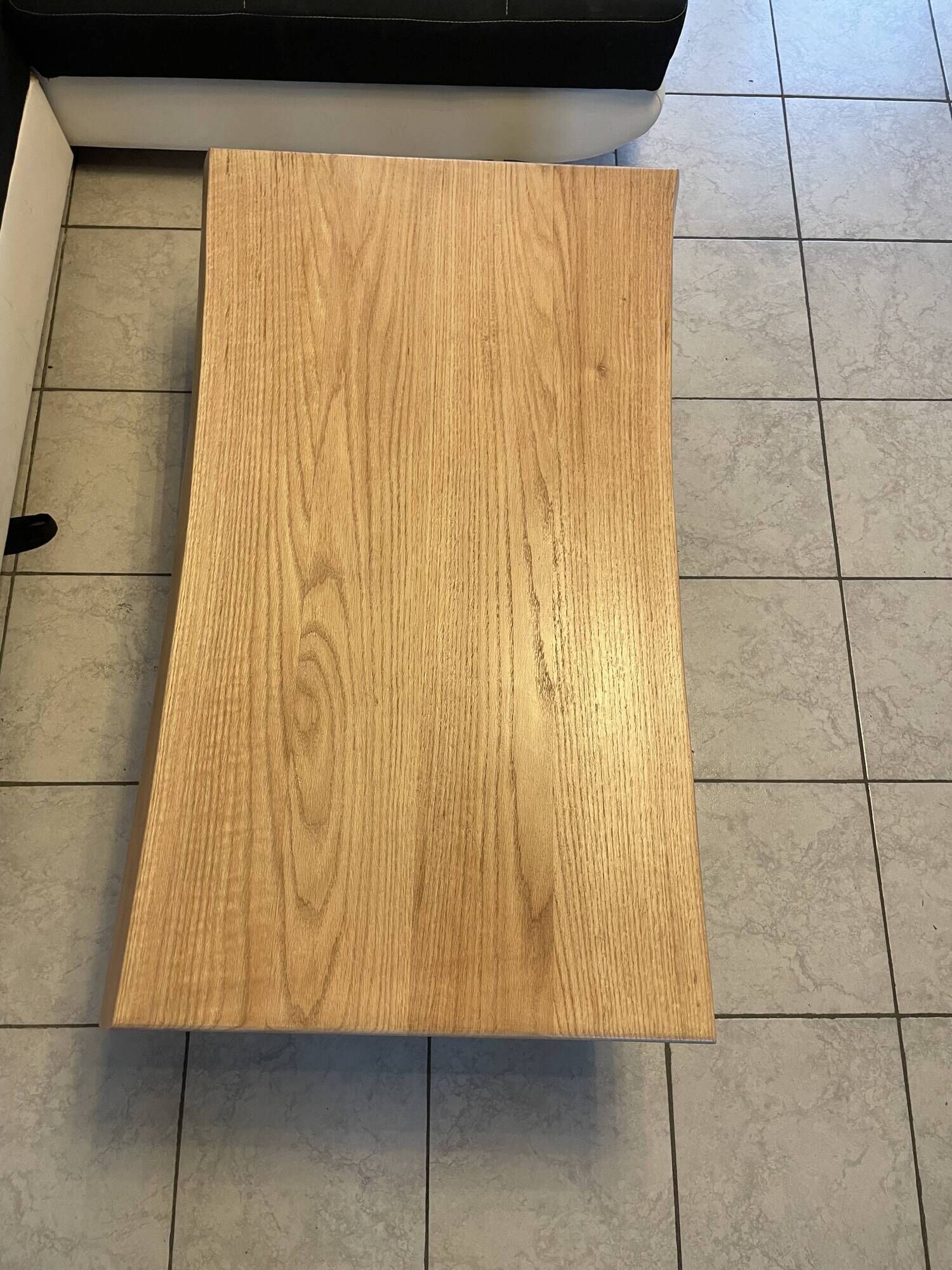 American oak coffee table