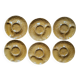 6 artichoke plates Barbotine Gien