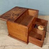 Smoking box with Charles X style system in marquetry