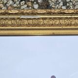 Old gilded wood mirror height 77cm