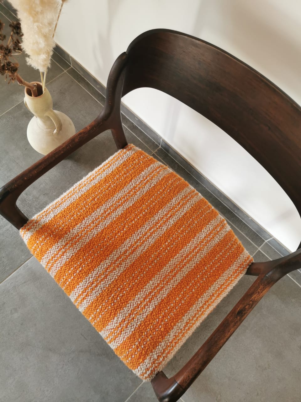 Series of 4 armchairs Baumann model flat called "sled"