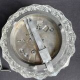 Ancienne Applique,verre ciselé pointe. Diamant vintage.