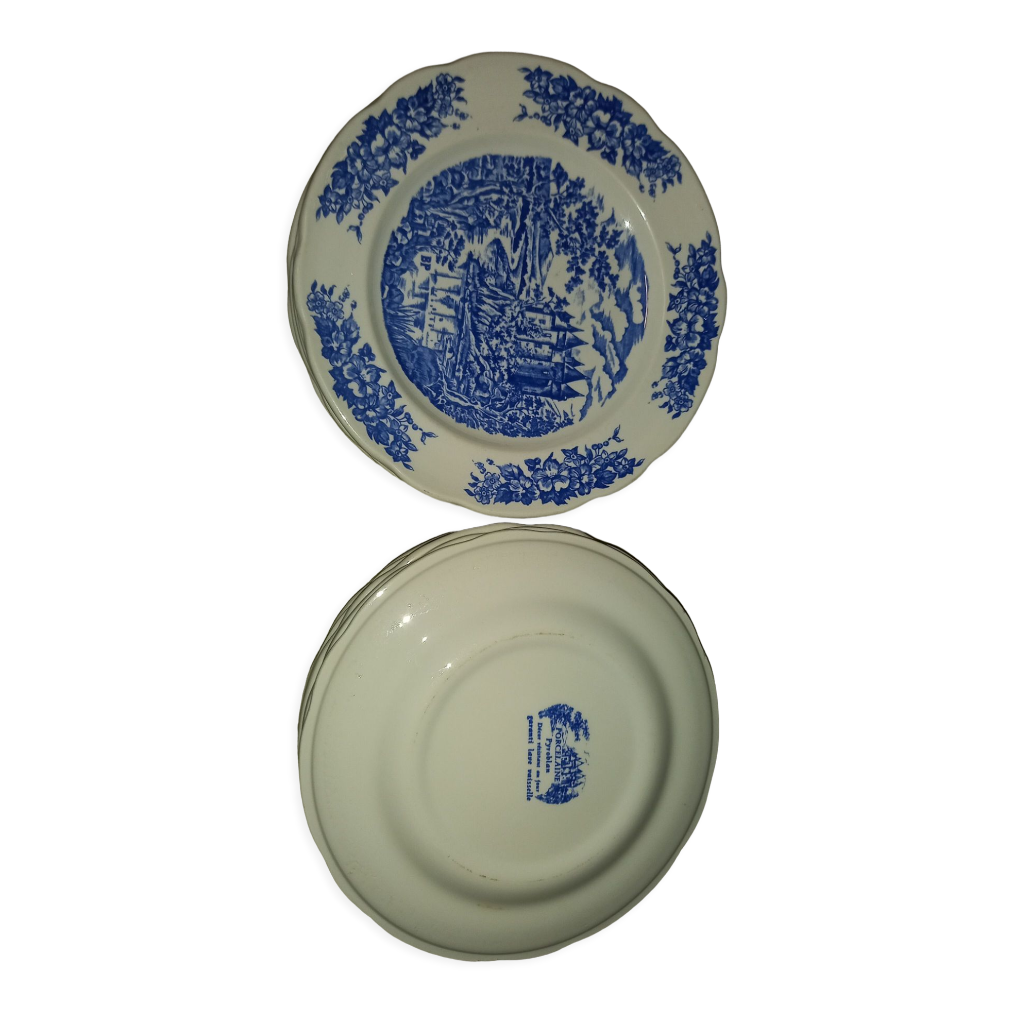 Vintage porcelain plate