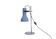 Blue table lamp, 70's