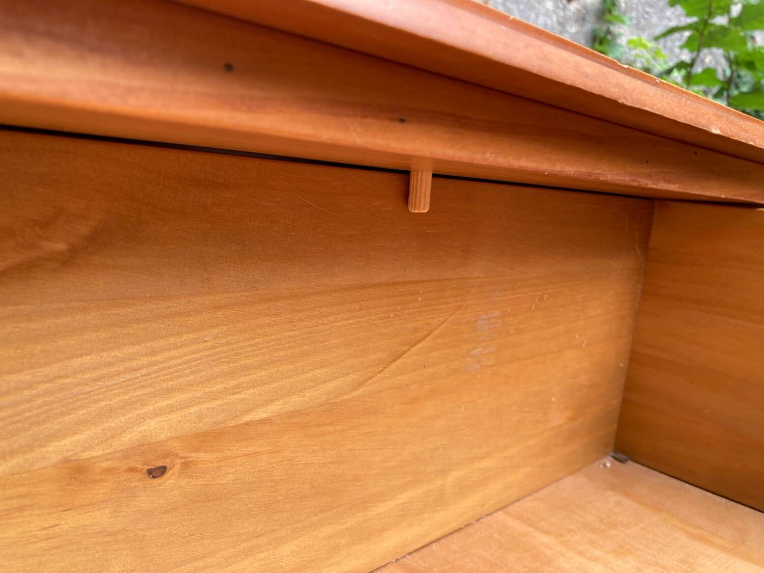 Old trade cabinet with drawers