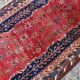 Vintage Persian Luri rug wool from the 1950s