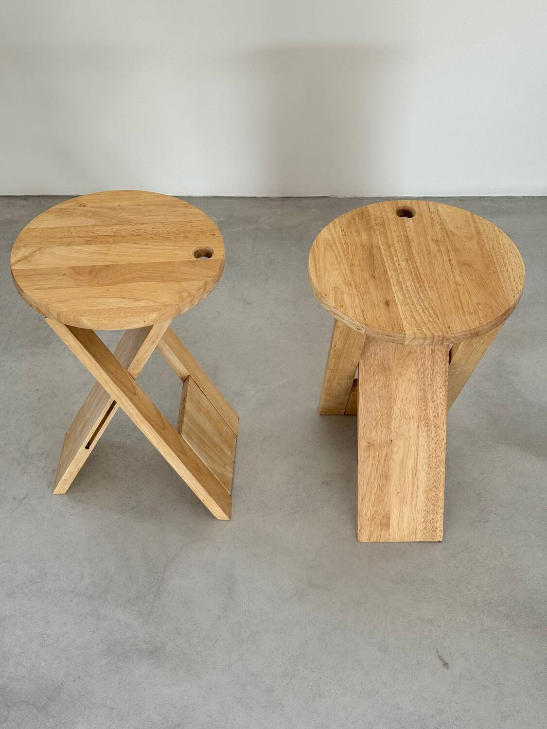 Pair of Suzy Stools designed by Adrian Reed