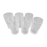 Lot of 6 glasses