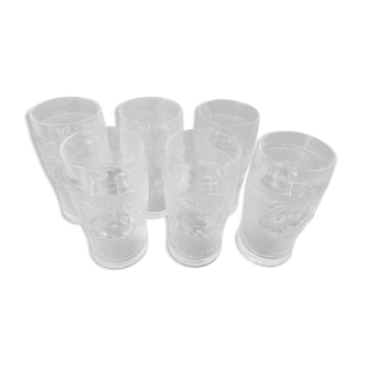 Lot of 6 glasses