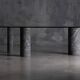 Marble and Glass Dining Table by Massimo Vignelli, Italy, 1980s