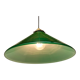 Lampe opaline verte ancienne