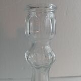 Glass candlestick