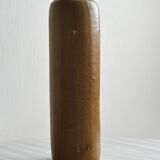 Decorative bottle in glazed stoneware.