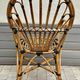 Vintage rattan peacock chair – 1970s