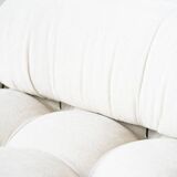 Camaleonda, B&B 2-seater sofa and 3-seater sofa in bouclè fabric, 1970