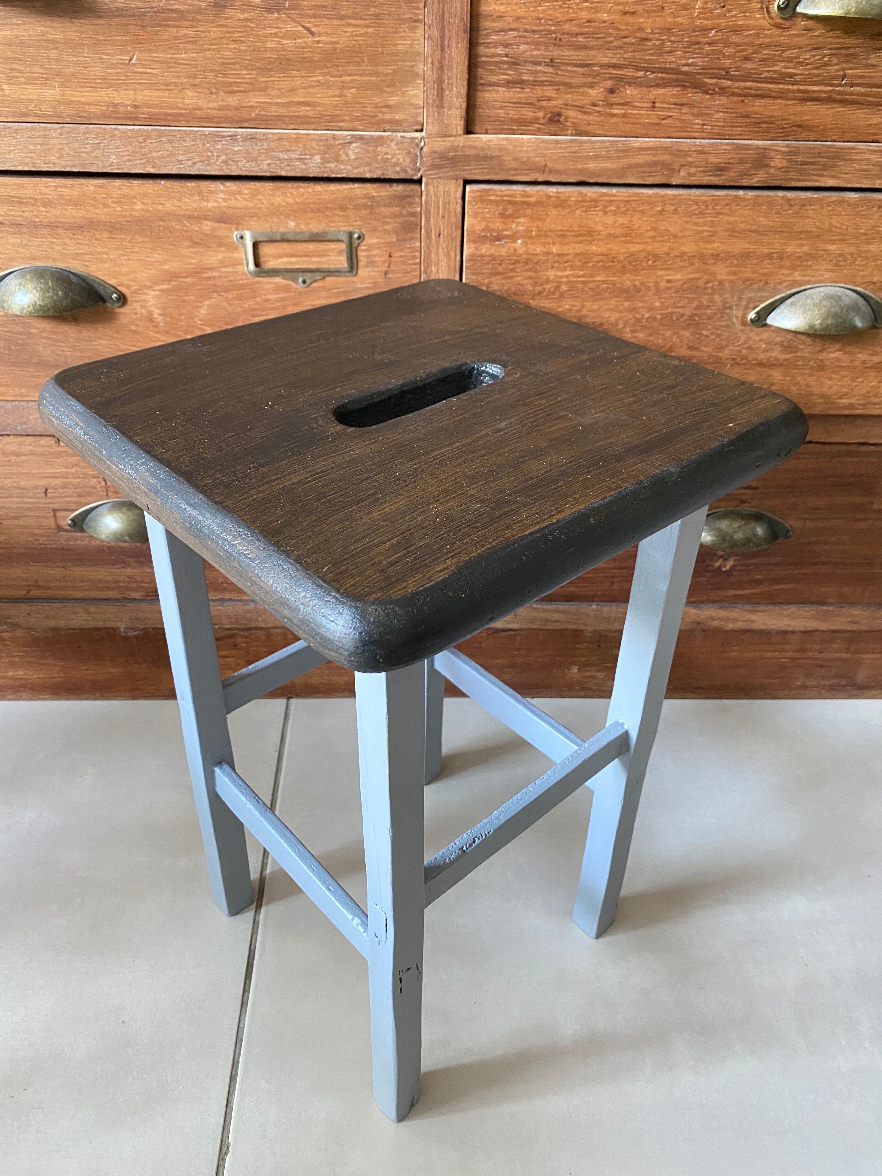 Wooden painter's stools