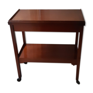 table de jeu en acajou