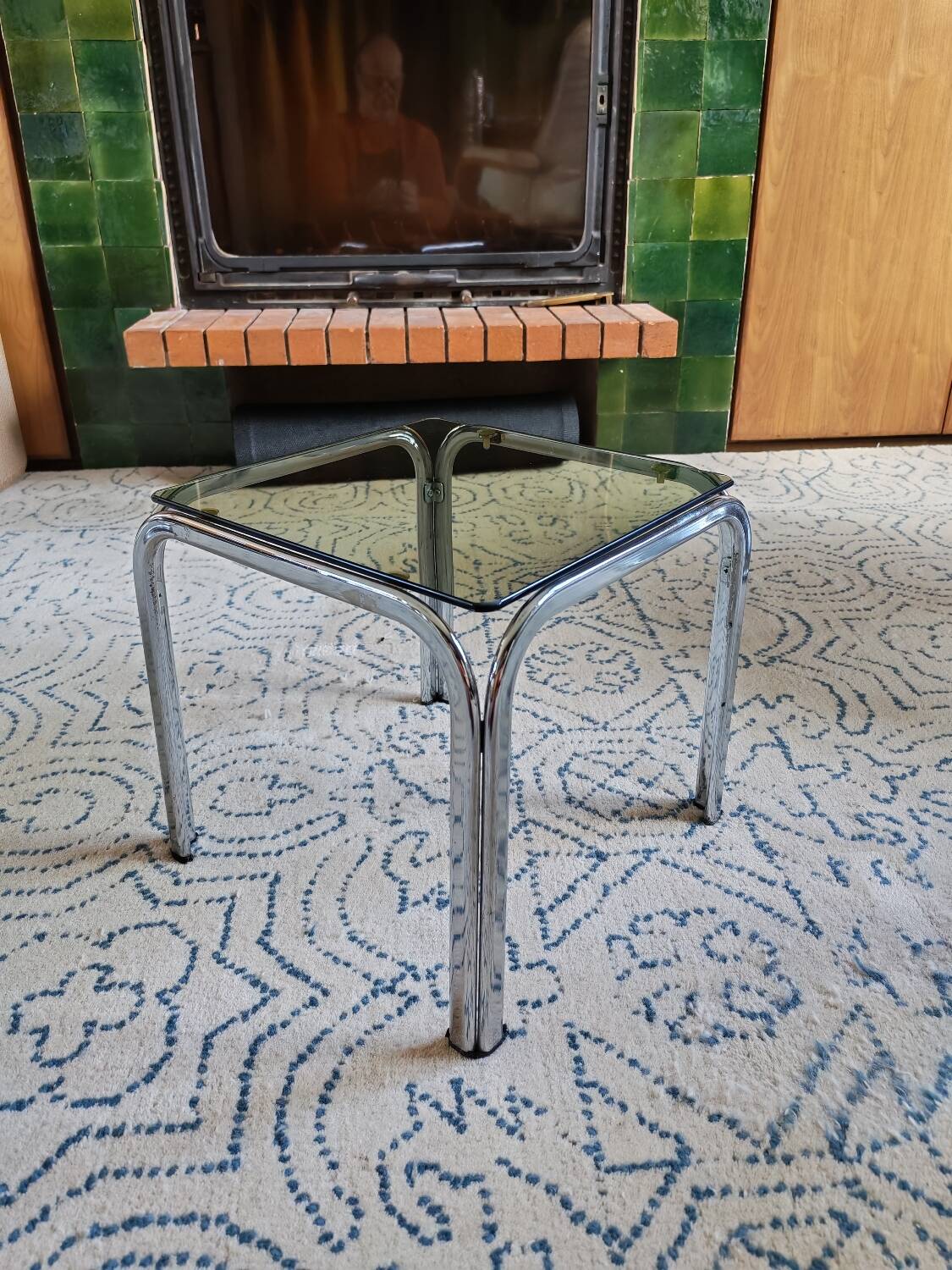 Pair of vintage 1970s side tables.